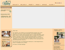 Tablet Screenshot of hotel-bichlhof.de